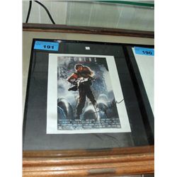 Framed mini movie poster from the movie aleins