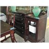Image 1 : cherry finish dining room sideboard buffet