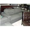 Image 1 : 3pc upholstered grey sofa set; sofa, loveseat and
