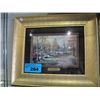 Image 1 : Framed thomas kinkade print titled the aspin