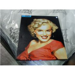 Marilyn monroe oil on canvas transfer print