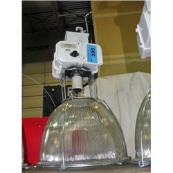 One commercial overhead shop light with balast