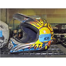 Platinium one designs full faced motorcross helme