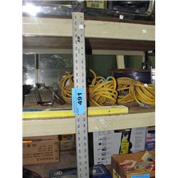 Contractors aluminum ruler