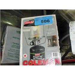 Coleman propane camping lantern