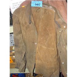 Welders leather jacket