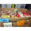 Image 1 : Box full of assorted hardware; weller cutting tips