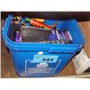 Image 1 : Blue bucket filled with assorted tools