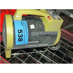 Honeywell turbo heater