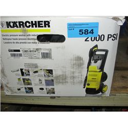 Karcher electric pressure washer