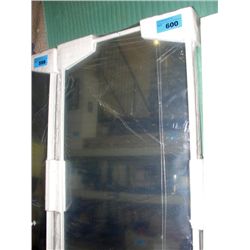 Set of mirrored front sliding closet doors