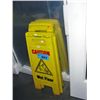 Image 1 : Lot of 3 caution wet floor signs
