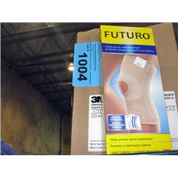 Box of 6 new futura stabilizing knee supports