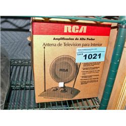 RCA high power amplified indoor TV antennae
