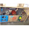 Image 1 : Shelf lot of assorted misc items; decorative house