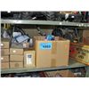 Image 1 : Shelf lot of assorted items; childs breifs,