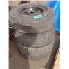 Image 1 : Set of 4 michellin LTX m/x radial tires with steel