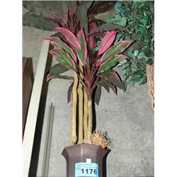 Approx 5F tall artificial tropical plant