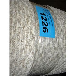 One roll of off white carpeting