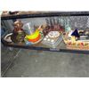 Image 1 : Shelf lot of assorted household items; dishware
