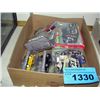 Image 1 : Box of diecast metal collectors cars and a snap