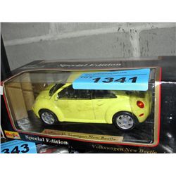 Volkswagon new beetle diecast metal collectors car