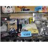 Image 1 : Shelf lot of small assorted electronics and