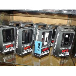 Shelf lot of Karbon MP3 players