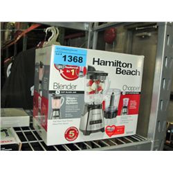 Hamilton beach 2in1 appliance blender and chopper