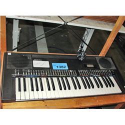 Techniques electronic keybaord with digital memory