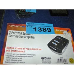 2 port VGA splitter / distribution amplifier