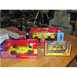 Collection of 3 penzoil dicast metal collectors