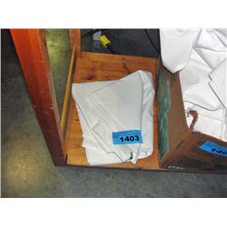 One new white queen size top sheet