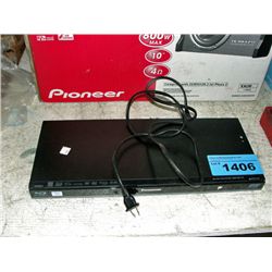Pansonic bluray disc player