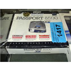 Escort passport 8500 radar detector