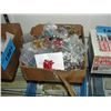 Image 1 : Box of assorted beaded necklaces, bracelets,  and