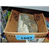 Image 1 : Box of assorted large raw soap stone