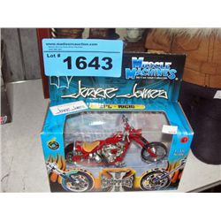 West coast choppers diecast metal collectors bike