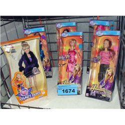 6 hilary duff and hannah montannah action figure