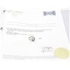 Image 2 : 10kt Gold & 925 Silver .17 Carat Diamond Heart Rin