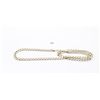 Image 1 : 18k gold filled mens textured 23.6" chain