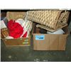 Image 1 : 2 boxes of decorative household and misc items