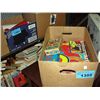 Image 1 : Box of vintage games and puzzles