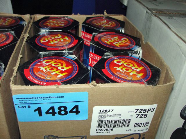 One box of schniders hot rod pepperoni
