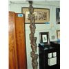 Image 1 : Approx 7F tall hand crafted wood carved african