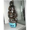 Image 1 : Hand crafted stone carved family circle sculpture