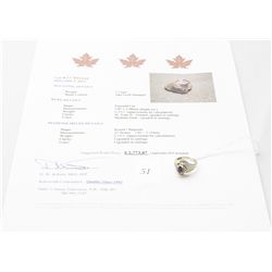 10k gold 0.66carat ruby and diamond cocktail ring