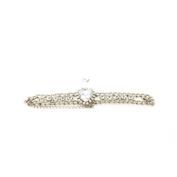 Costume jeweled rhinestone bracelet