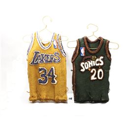2 collectable NBA star hangers