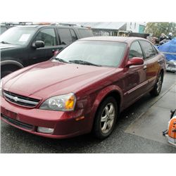 2004 Chev Epica *AS IS*